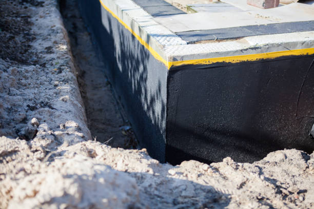 Residential Waterproofing installation at a Magnolia, NJ home by SJ Waterproofing Pros
